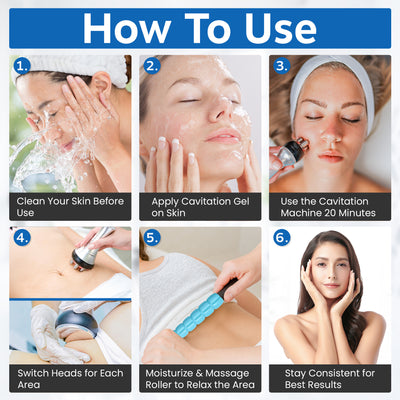 4-in-1 Cavitation Machine + 4 FREE GIFTS