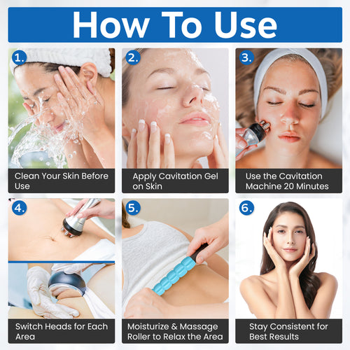 4-in-1 Cavitation Machine + 4 FREE GIFTS